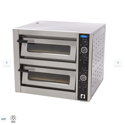  Φούρνος πίτσας διπλού καταστρώματος - Χωράει 4 x 30cm